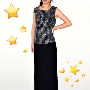 Elegant Formal Shimmer Sparkly Modest Prom Dress